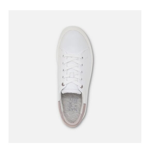 Naturalizer Women's Morrison 2.0 White Leather Lace Up Sneakers Size 8.5W - Picture 4 of 12